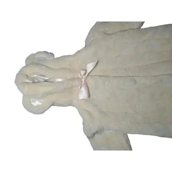 BEARINGTON BABY COLLECTION COUTURE COAT IVORY FAUX FUR CREAM 12-24 MONTHS XMAS - Picture 12 of 13